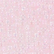 Rocalla Miyuki 8/0 - Transparent pale pink ab 8-265